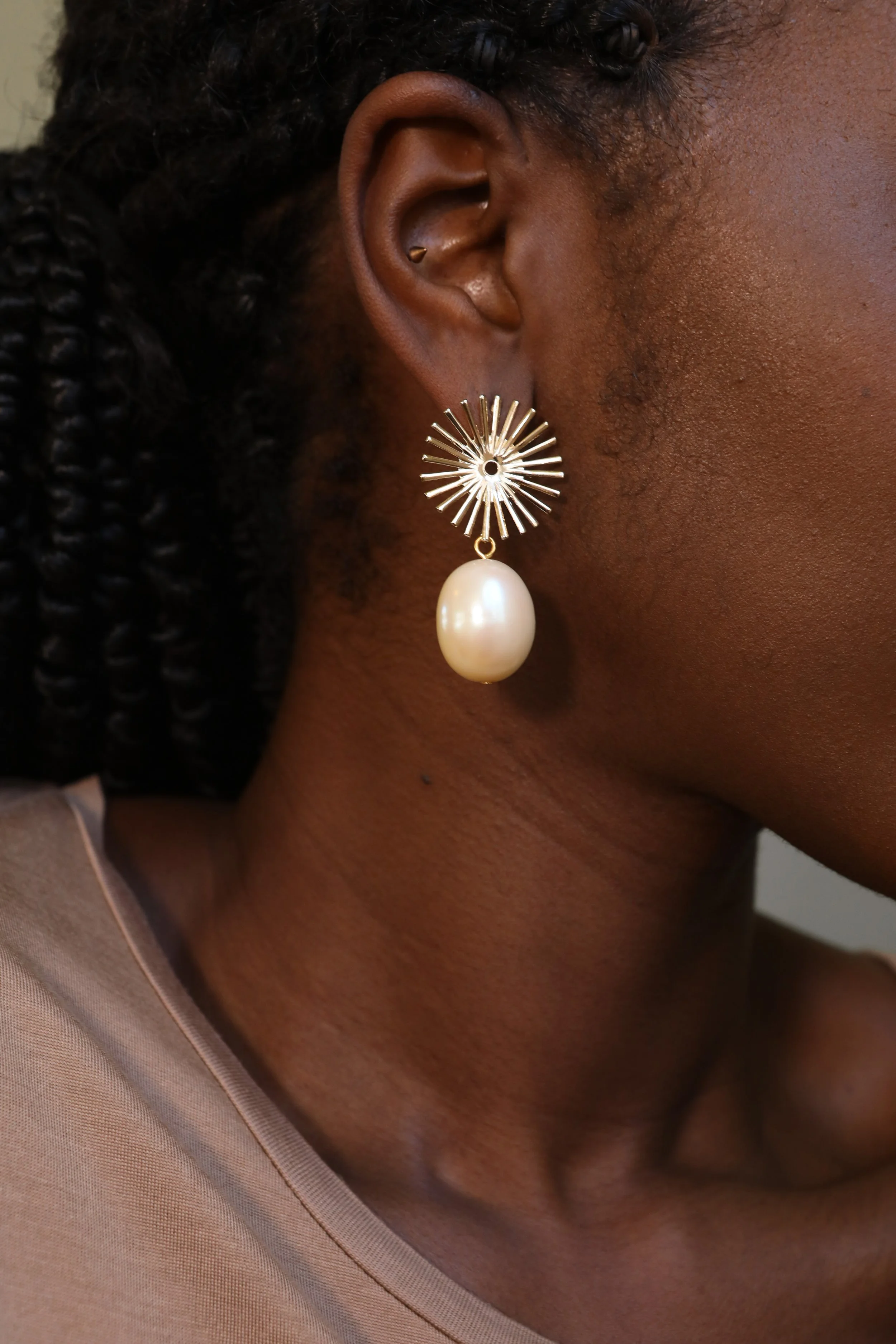 Big Sun Earrings
