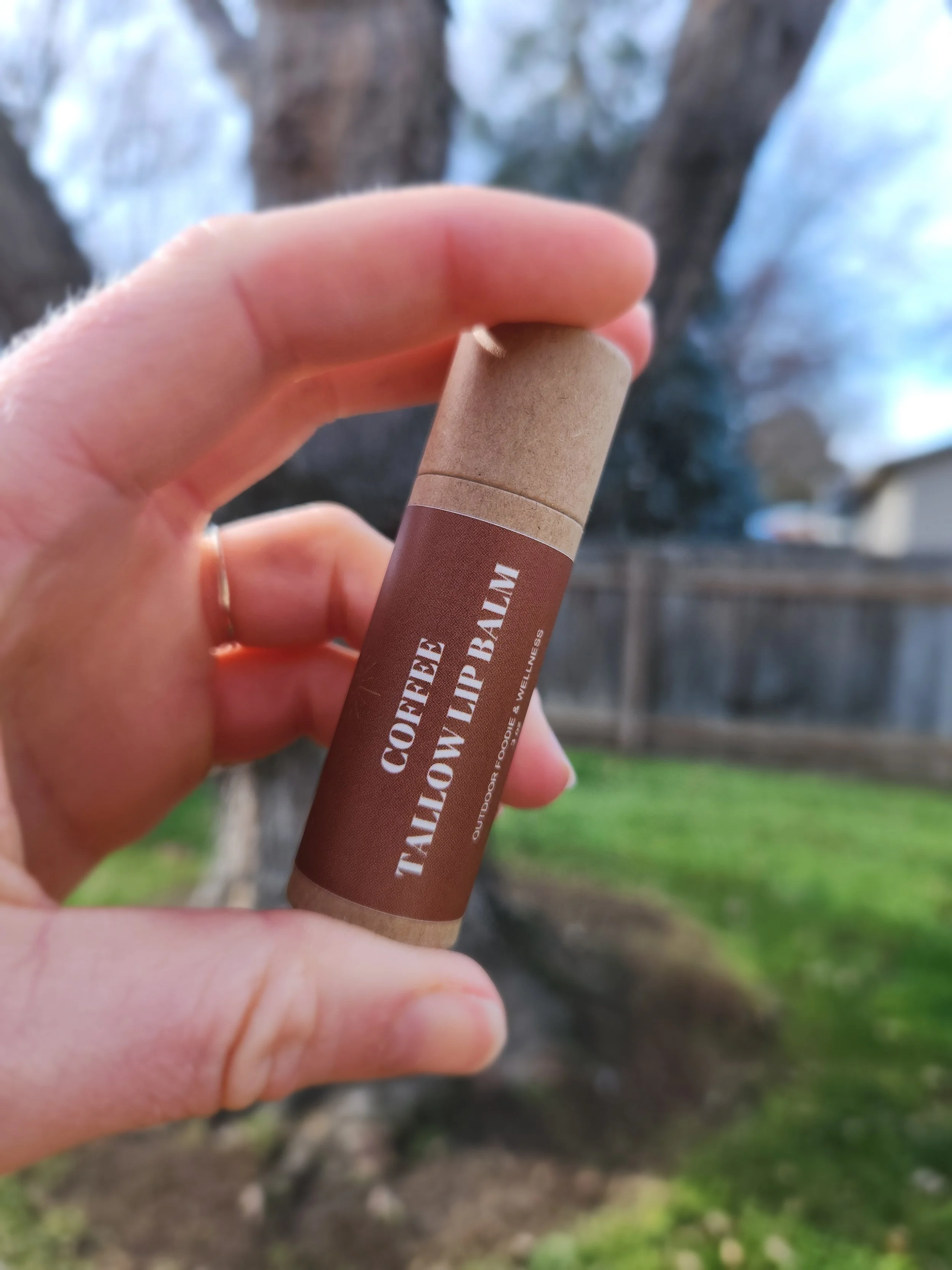 Coffee Tallow Lip Balm
