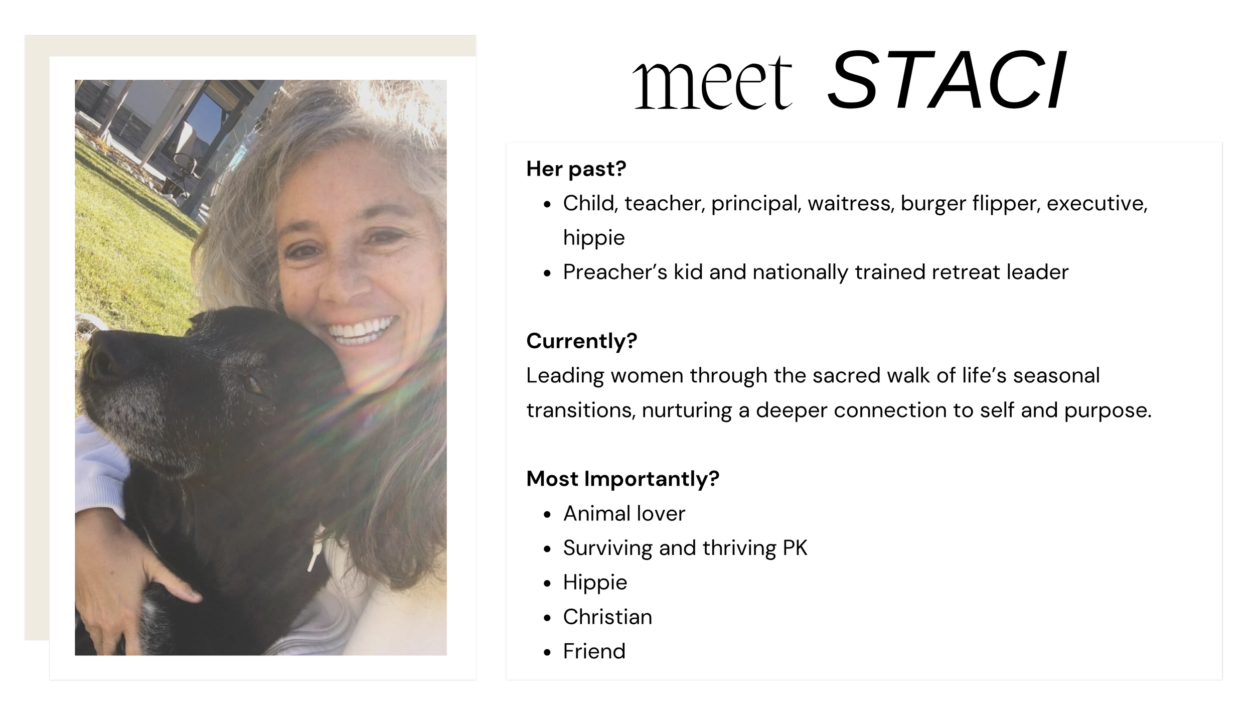 Meet Best Selling Author and Womens Retreat Leader STACI MCCORMACK