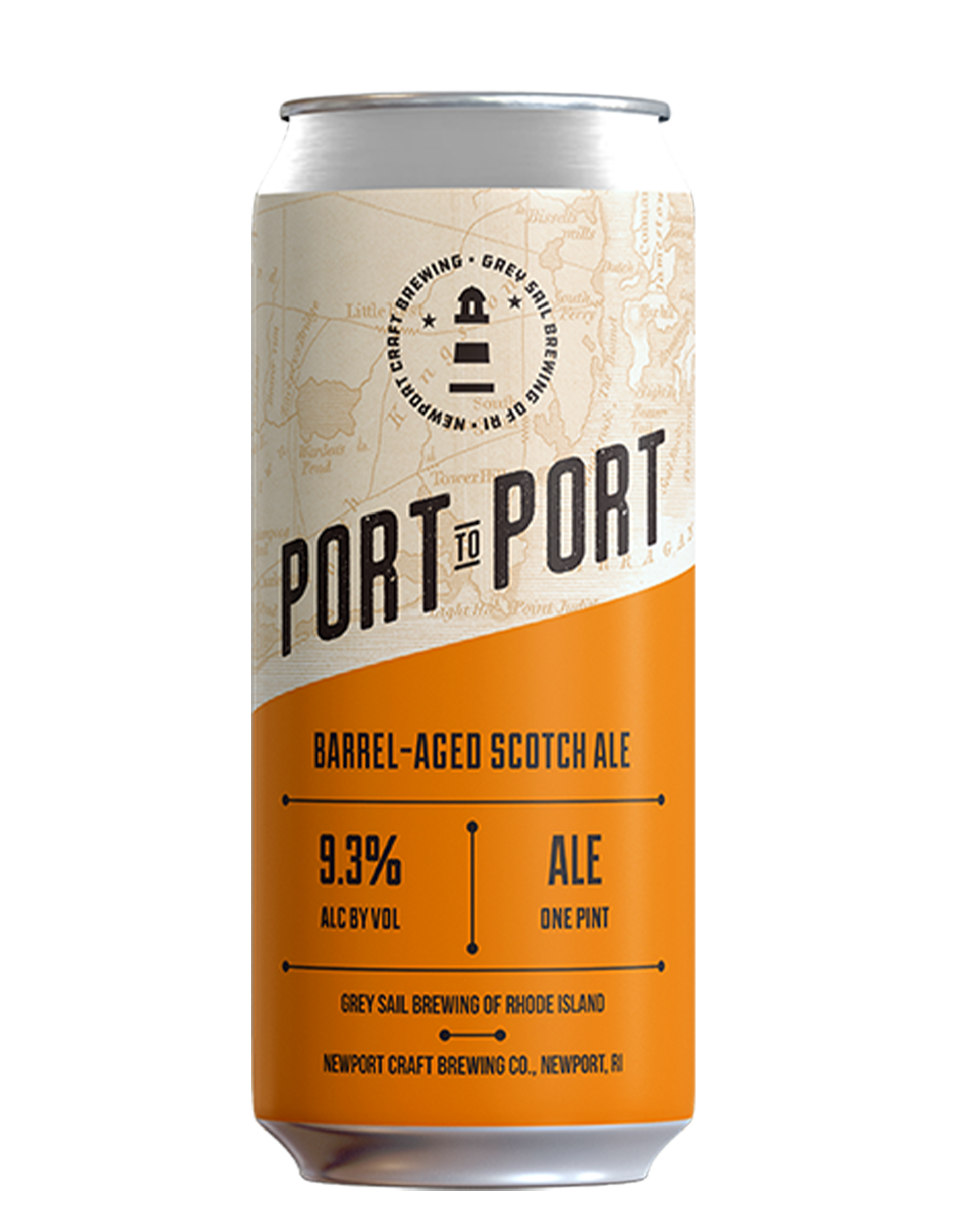 NEWPORT CRAFT BREWING Newport Storm Amber circl STICKER decal craft beer brewery