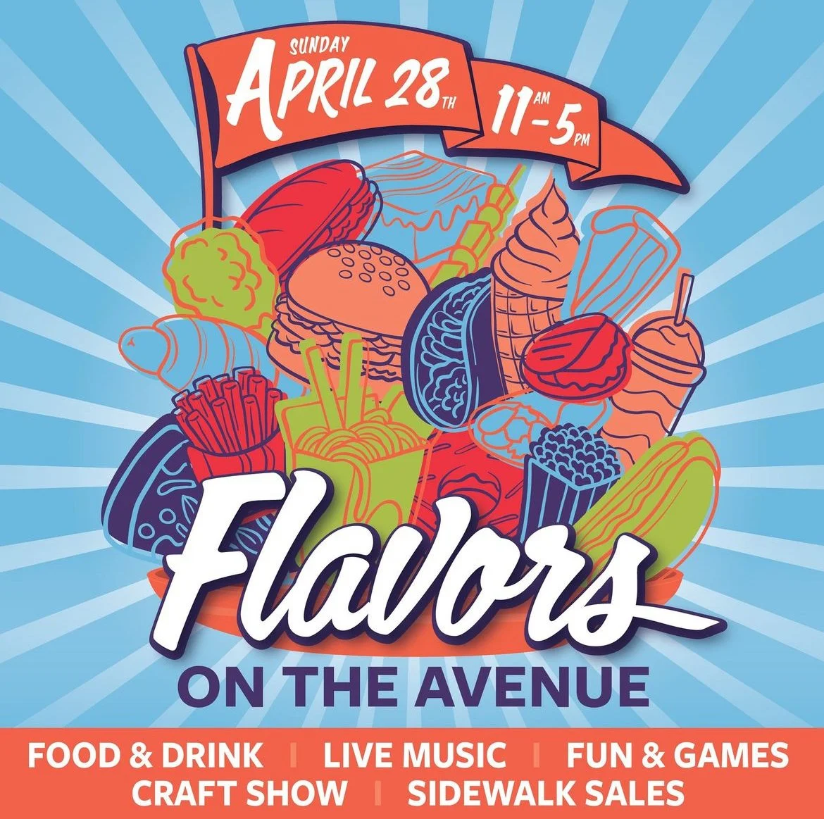 Flavors on the Ave Lunch