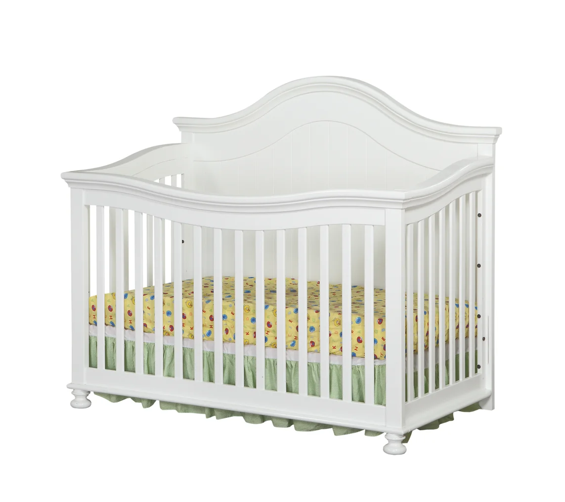 Blair Convertible Crib with Extension Kit - White