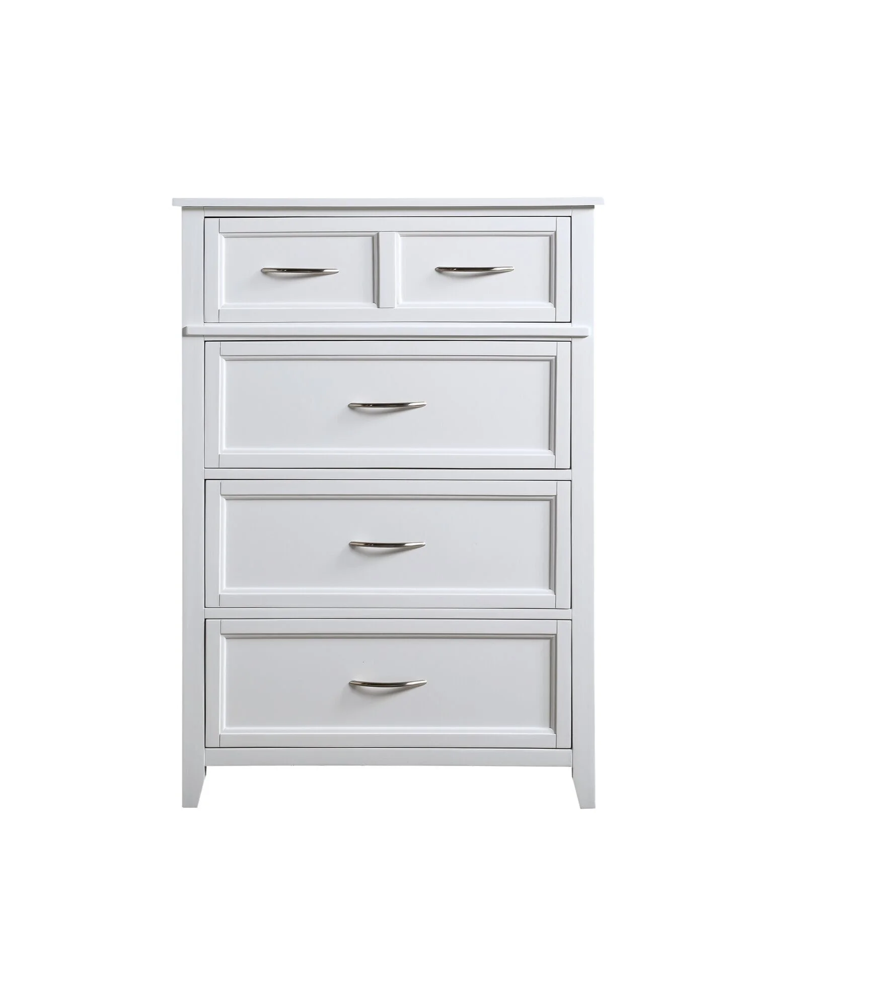 Julian 4 Drawer Tall Chest - White