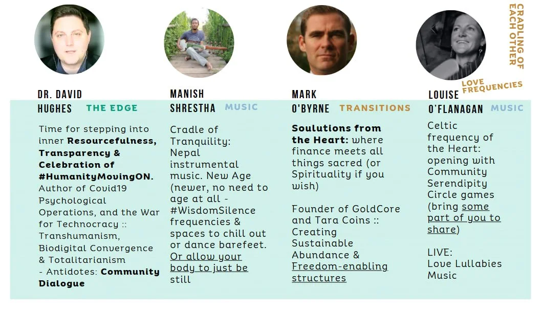 consciousness community conference ireland international line up