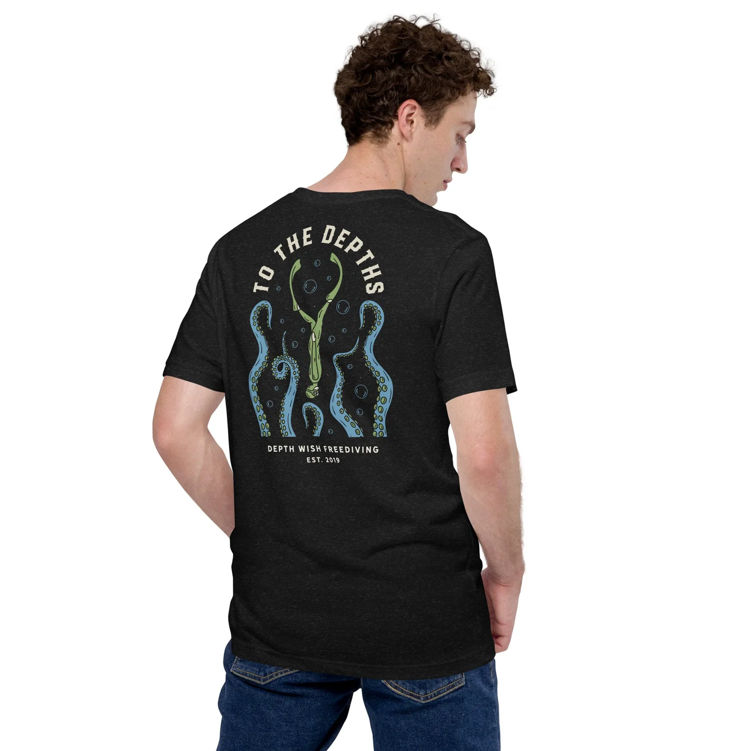 To The Depths Unisex T-Shirt — Depth Wish Freediving