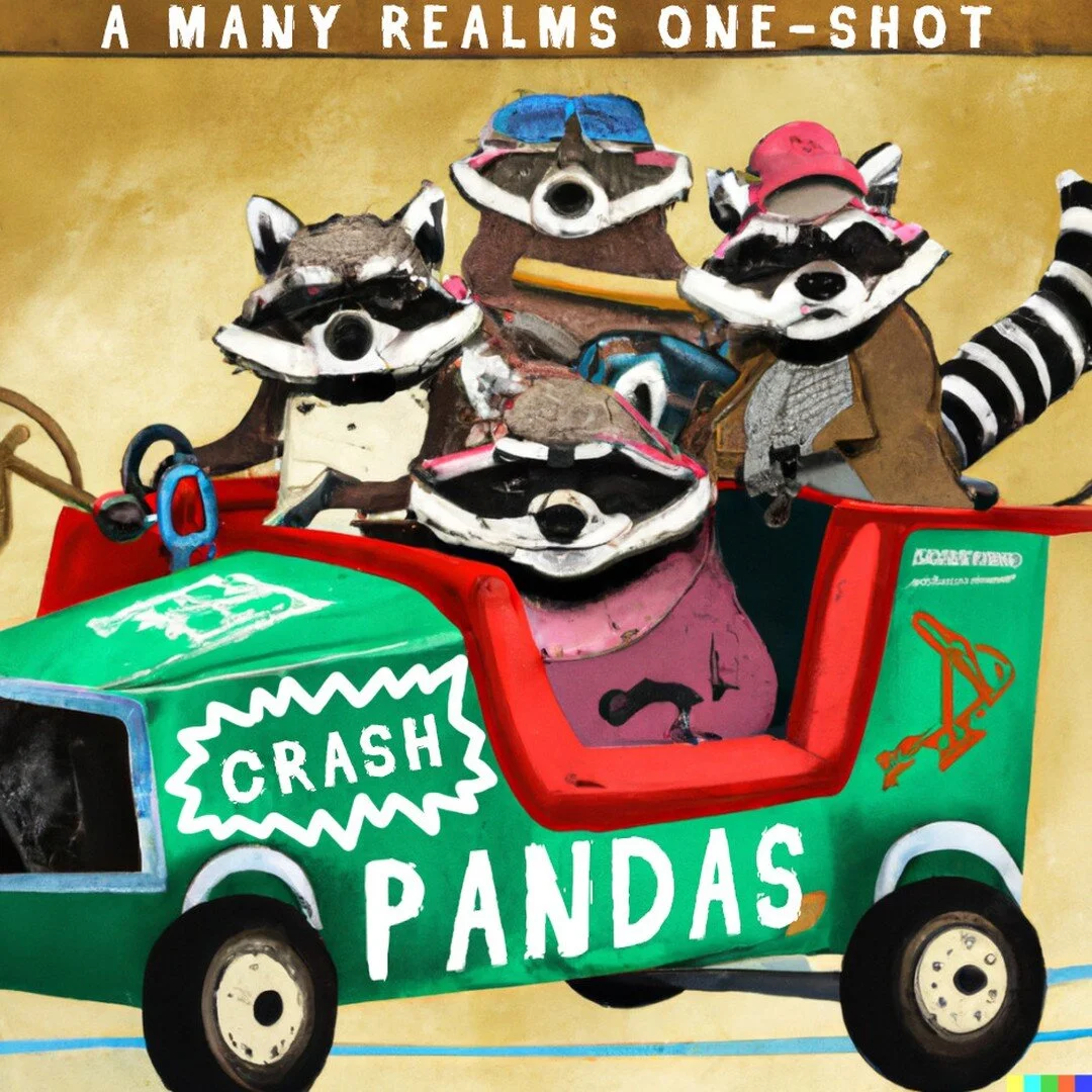 New episode alert! CRASH PANDAS is here! 🦝 🚗 🍕

Four Toronto raccoons race toward freedom as they navigate surly teenagers, pizza parties, and furry parades in this high-octane, madcap adventure!

Available wherever you listen to podcasts.