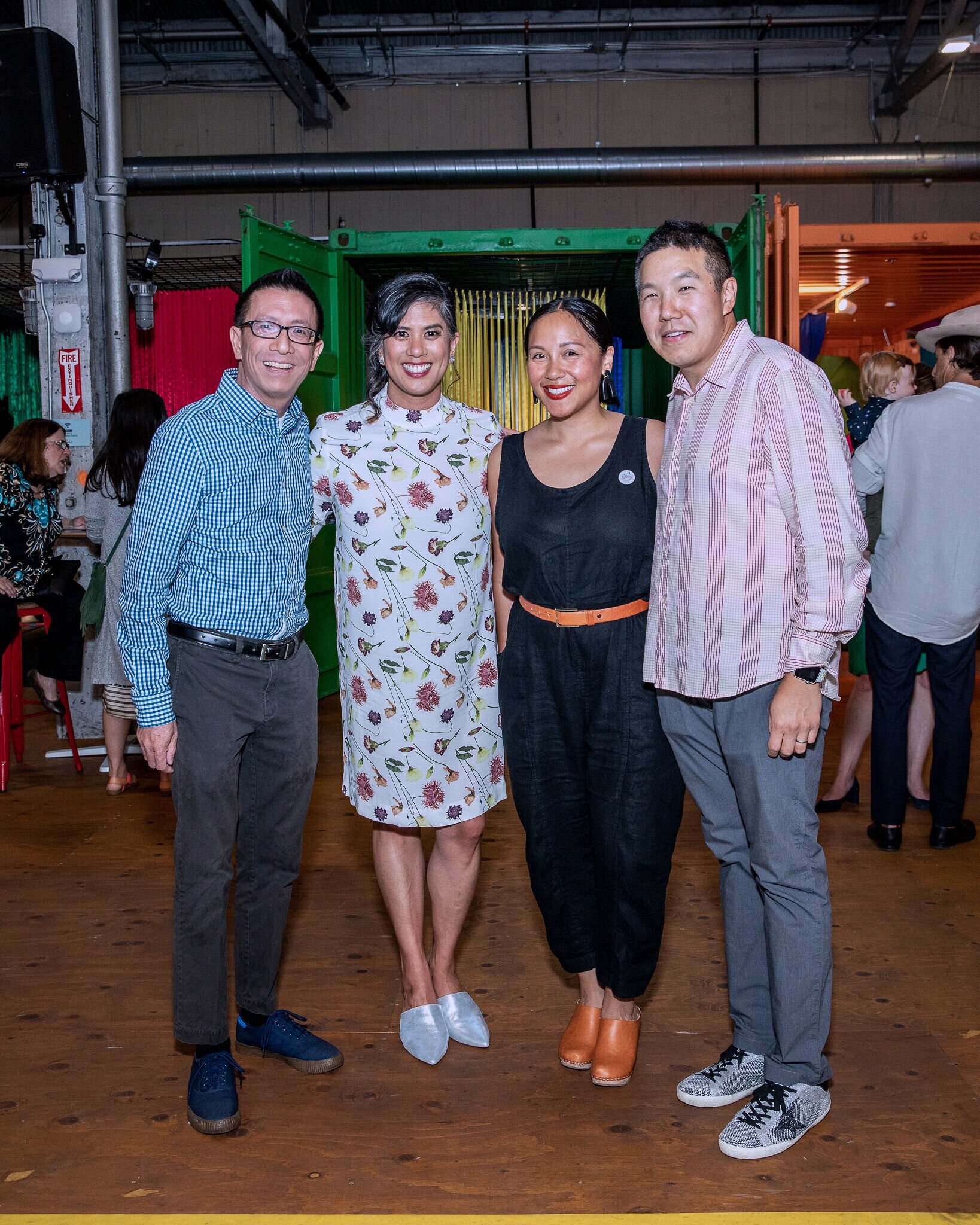 From left to right: Allen, Genevieve, Monelle, and Dennis.