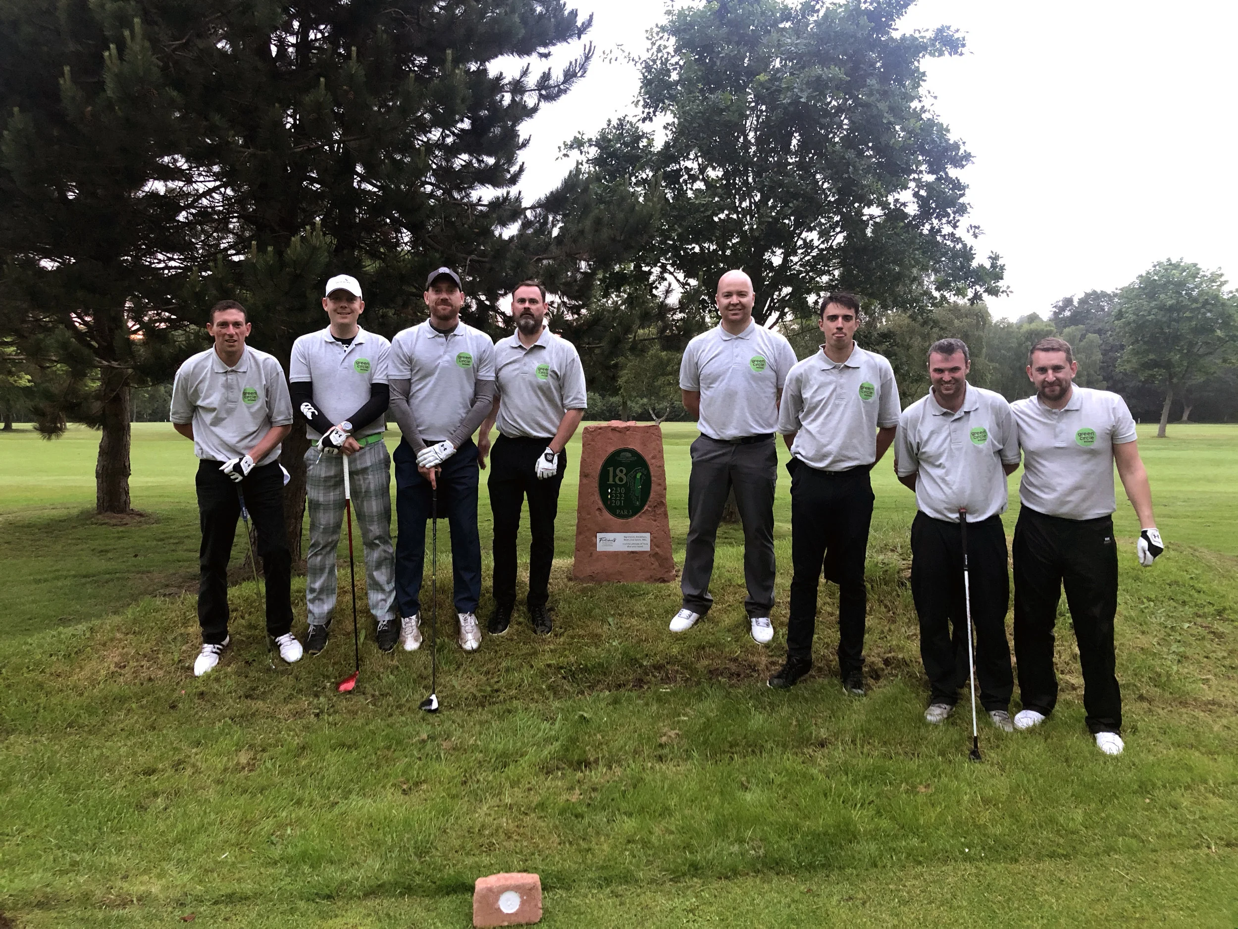 From Left to right Chris Williams, Craig Coley, Dave Roche, Nick Hilton, Bryan Joelson-Mulhall, Josh Hall, James Houghton and Edward Ridding.