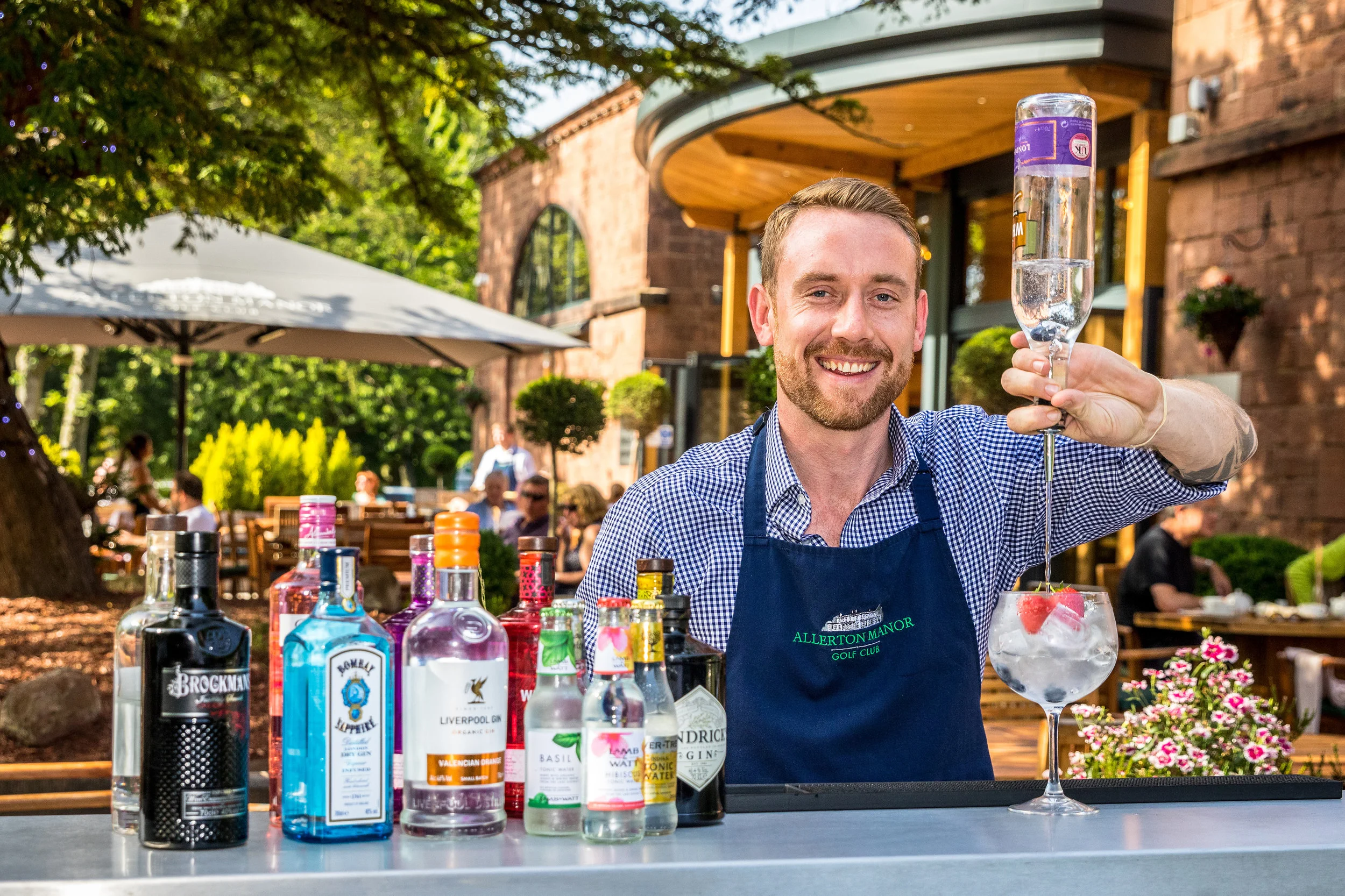 The Old Stables and Liverpool Gin launch new gin terrace
