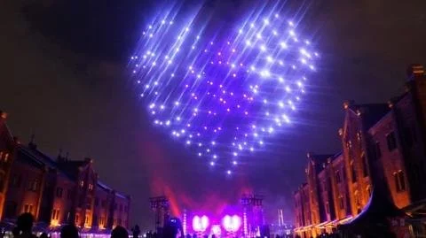 Light Up the Night: The Rise of Drone Shows from Weddings to Festivals