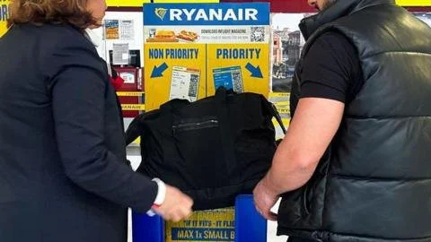 Sky-High Changes: Ryanair Ups Free Cabin Bag Size to Match New EU Standards