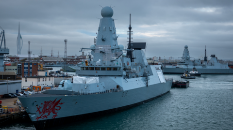 Strong Naval Presence: HMS Dragon Sets Sail for Cyprus