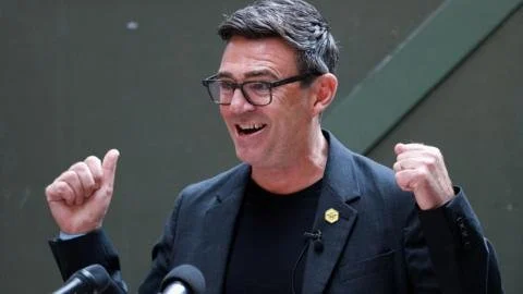 Burnham's Striking Public Presence: A Leader's Balancing Act Between Performance and Policy