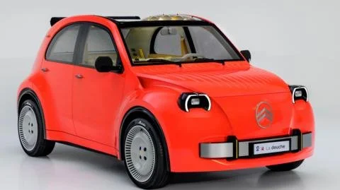 The Iconic Return: Citroen's 2CV Reimagined as an Electric Vehicle