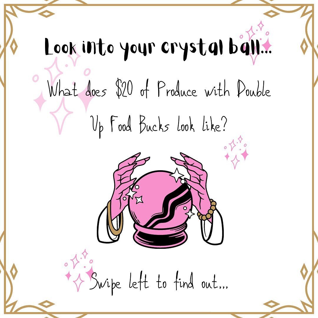 Thanks to @tastethelocaldifference you don&rsquo;t need to look into a crystal ball to imagine what $20 of produce using SNAP double up food bucks looks like. 
・・・
#Repost
Thanks to Double Up Food Bucks, this is what $20 worth of SNAP/EBT Bridge bene