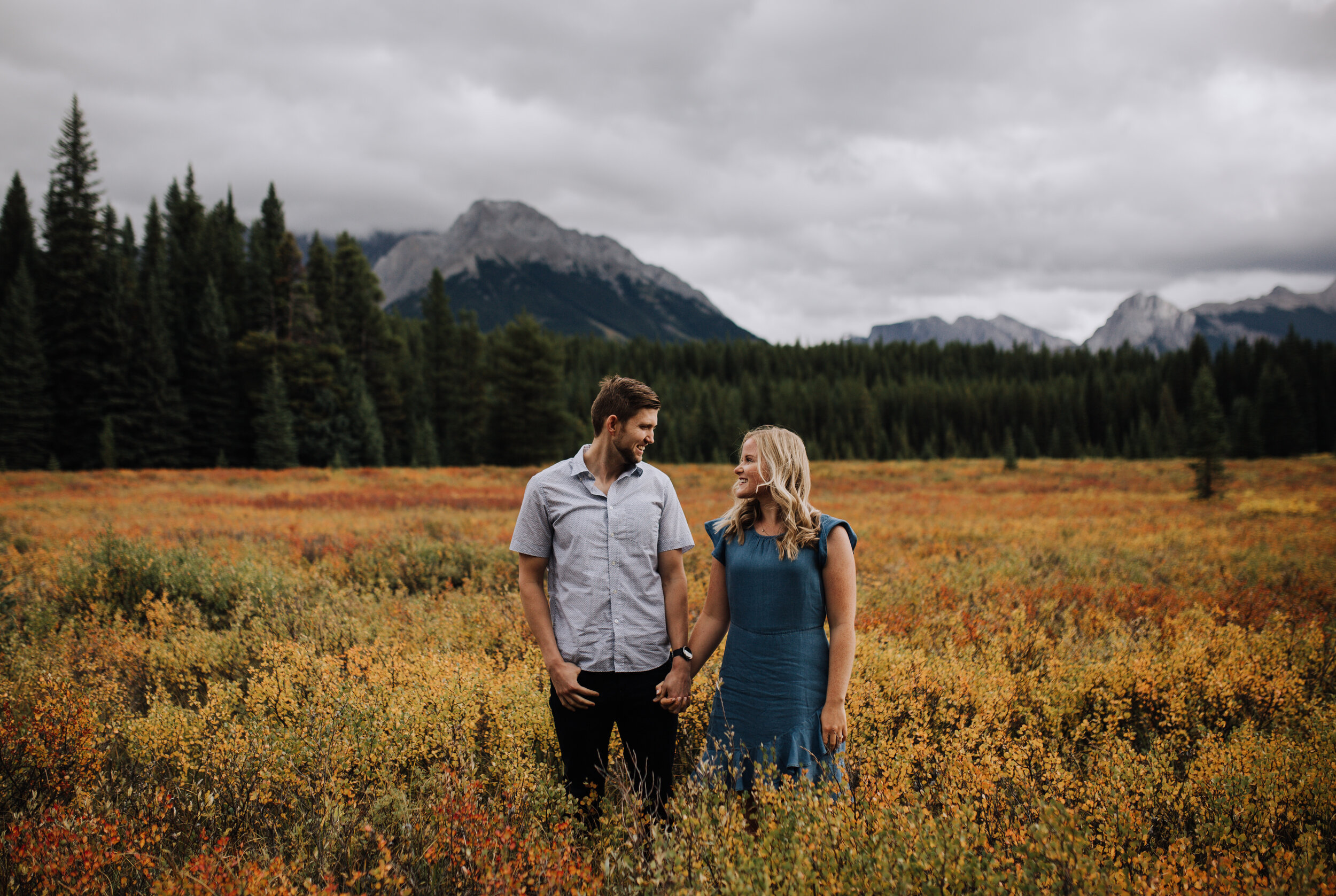 Candice + Scott // Kananaskis Engagement Session