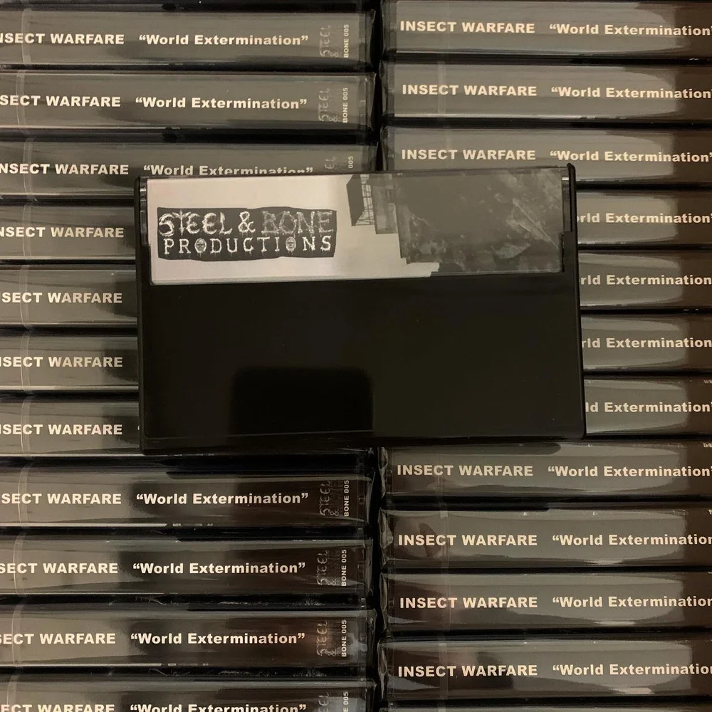INSECT WARFARE 'World Extermination' CS (2nd Pressing
