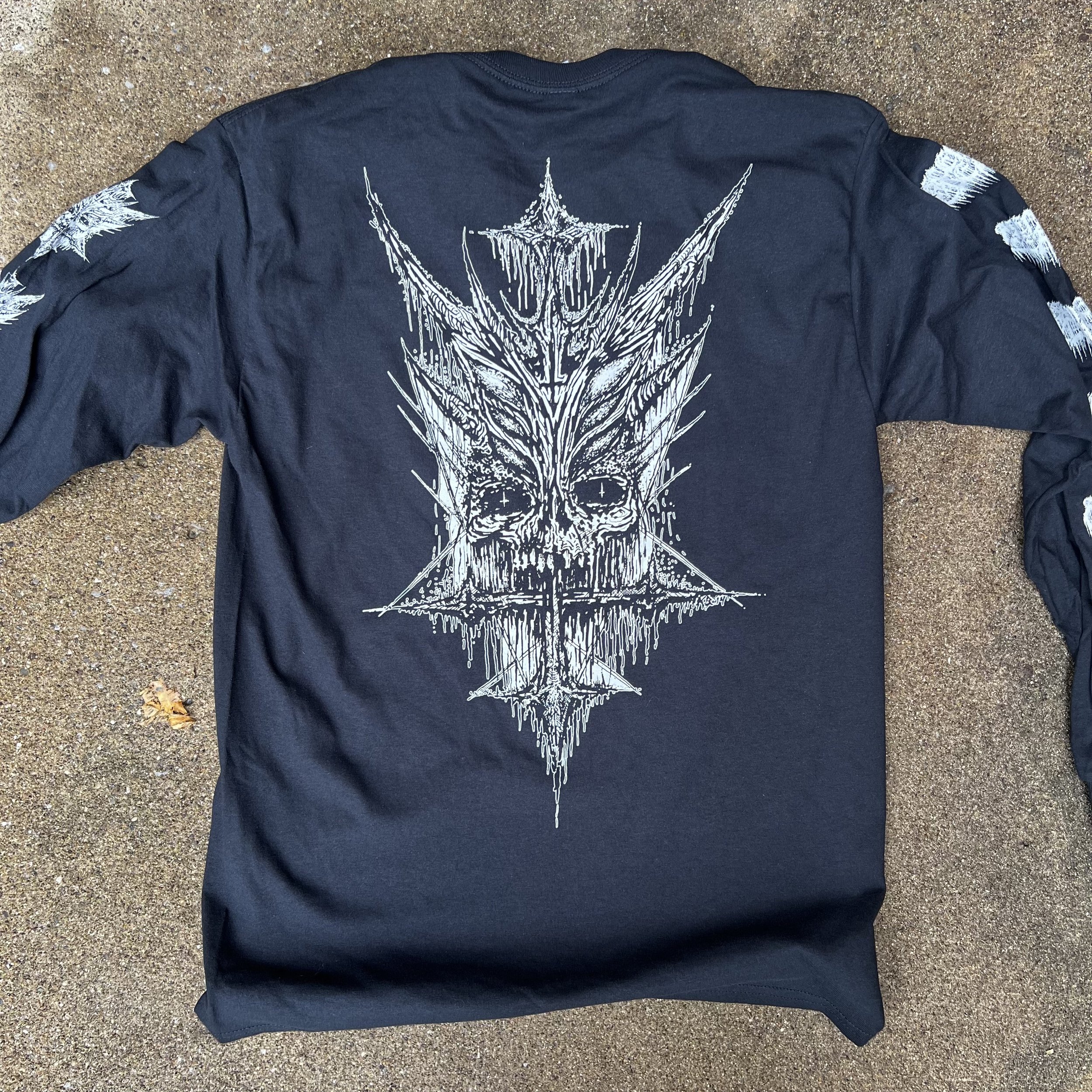 ASCENDED DEAD 'Sigil' Black LS — PYRE PRESS MERCH