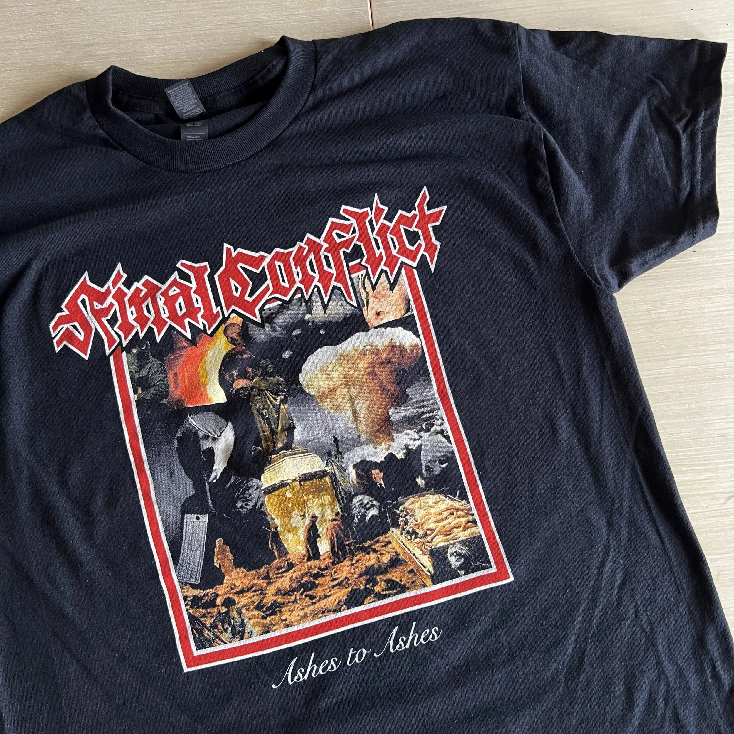 FINAL CONFLICT 'Ashes to Ashes' TEE