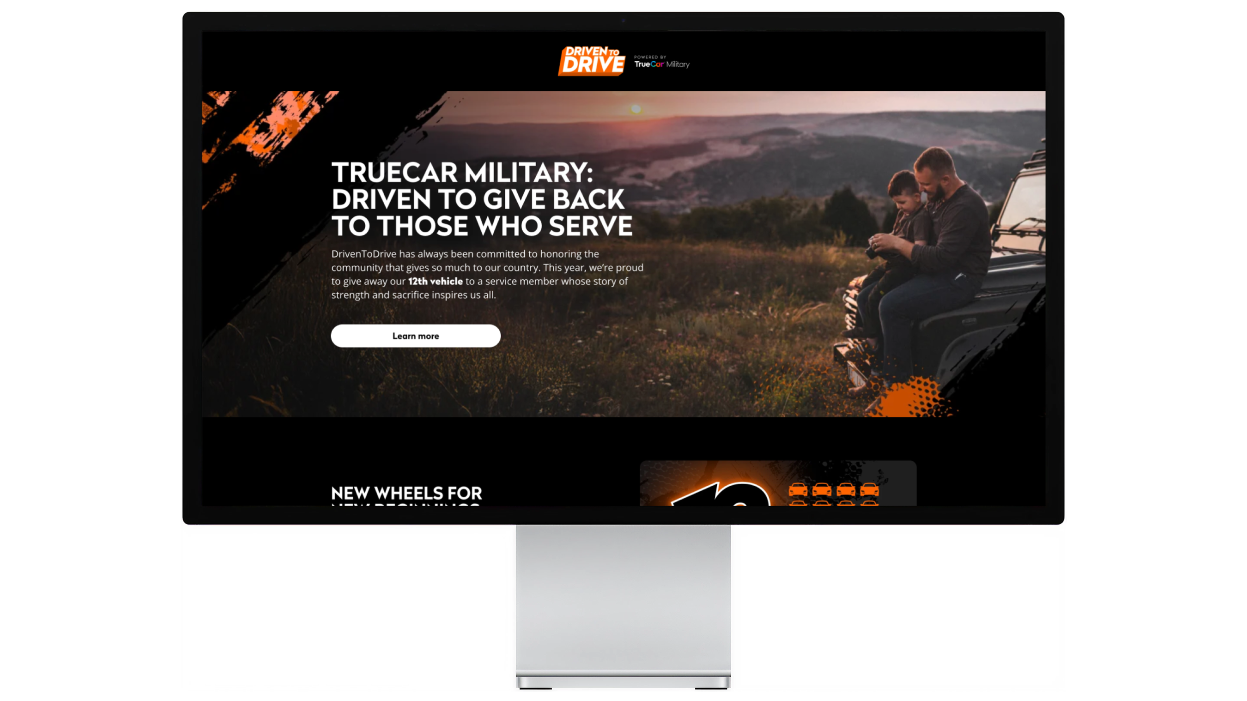 TrueCar DrivenToDrive Landing Page
