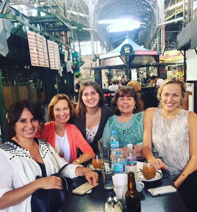  Judy with Staff in Argentina for Board Retreats