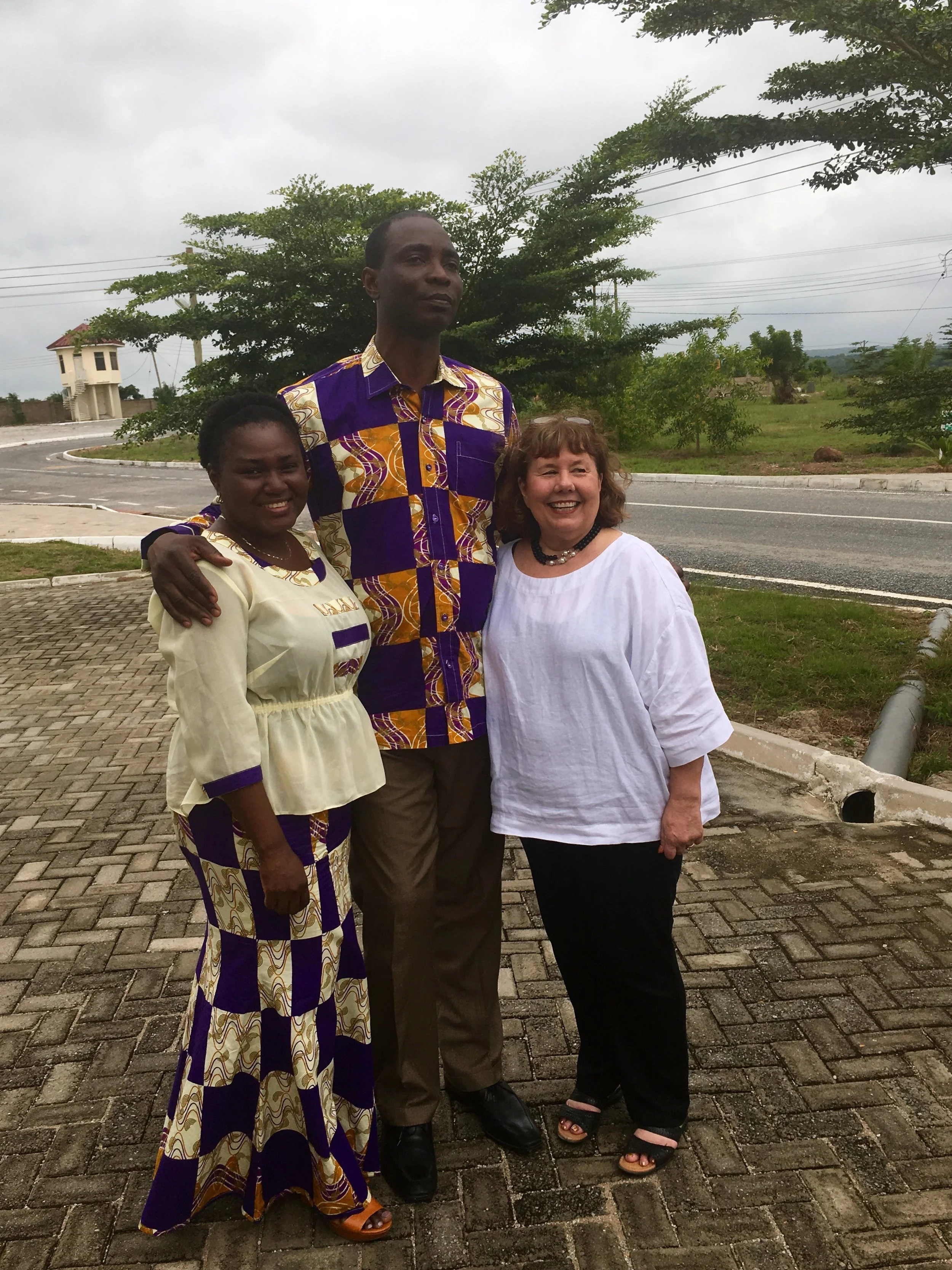 Judy with West Africa Area Team Leaders
