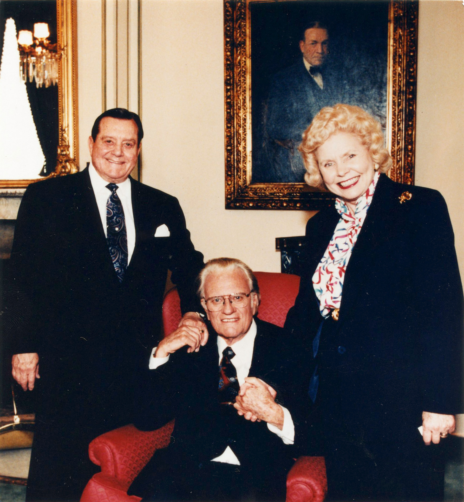 Bill Bright, Billy Graham, Vonette Bright