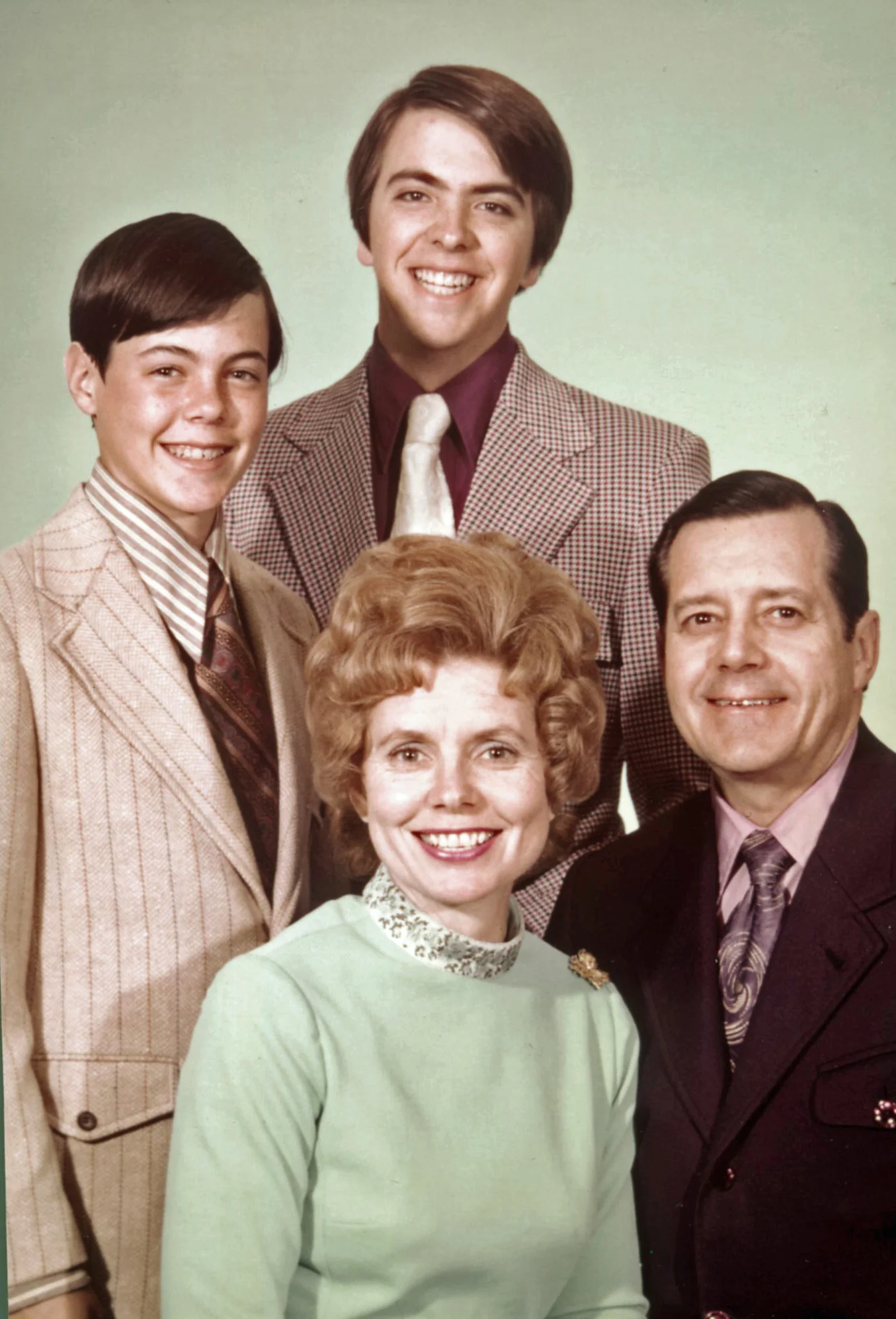 Bill &amp; Vonette with Sons Brad &amp; Zachery – 1970’s