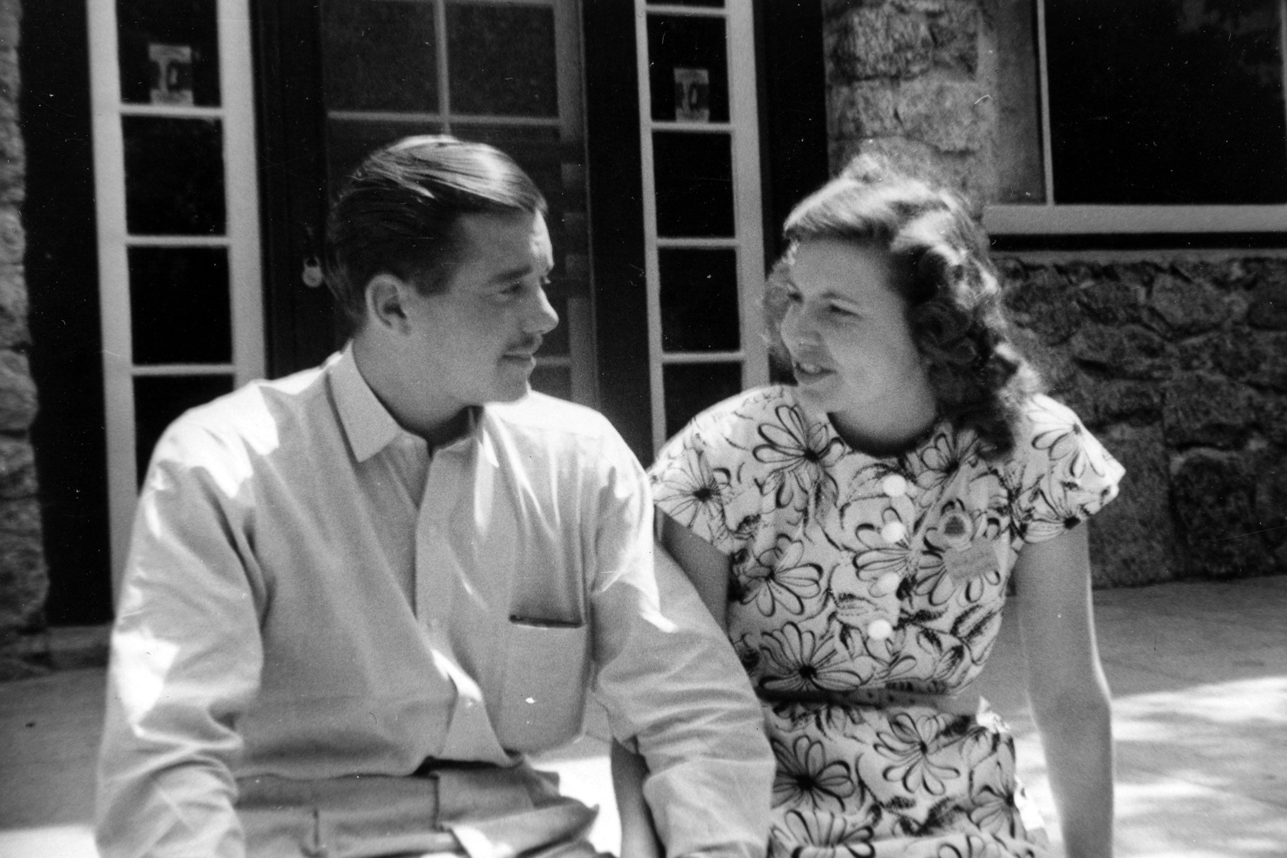 Bill and Vonette at Forest Home in 1946–deciding that God has called them to each other.