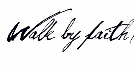 
What Helps You to Walk by Faith?  