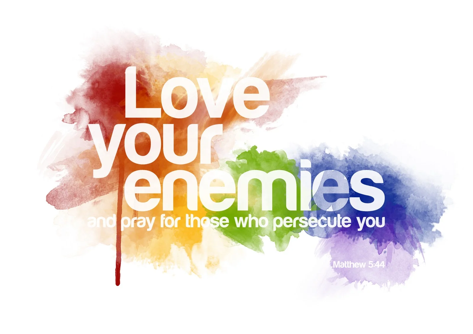 
Love My Enemies?  Really?  