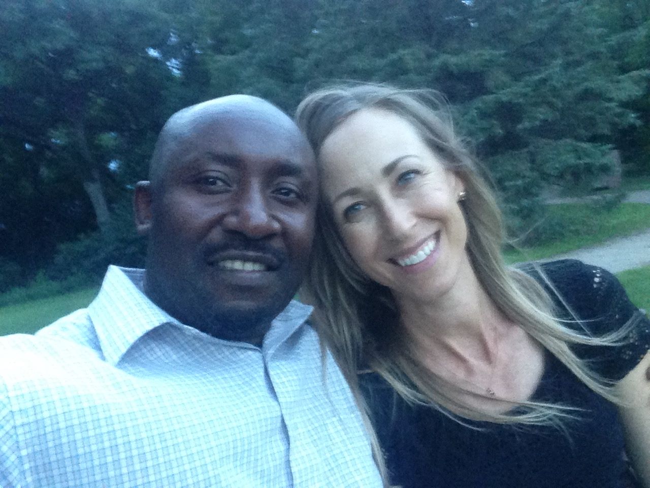 Efi and wife, Mindy