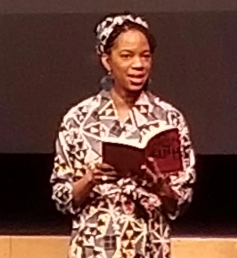 Natasha Robinson reading from A Sojourner’s Truth