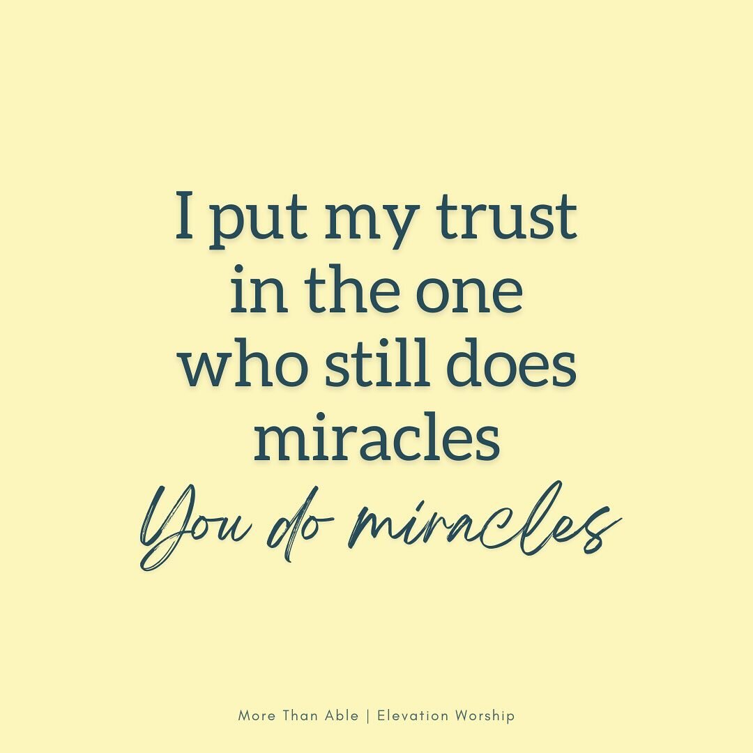 Facing challenges? Overwhelmed by hard things? Does it seem impossible? #elevationworship and Chandler Moore reminds us that God is more than able.