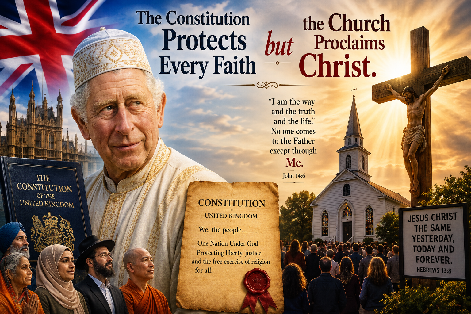 The Constitution Protects Every Faith. The Church Proclaims Christ
