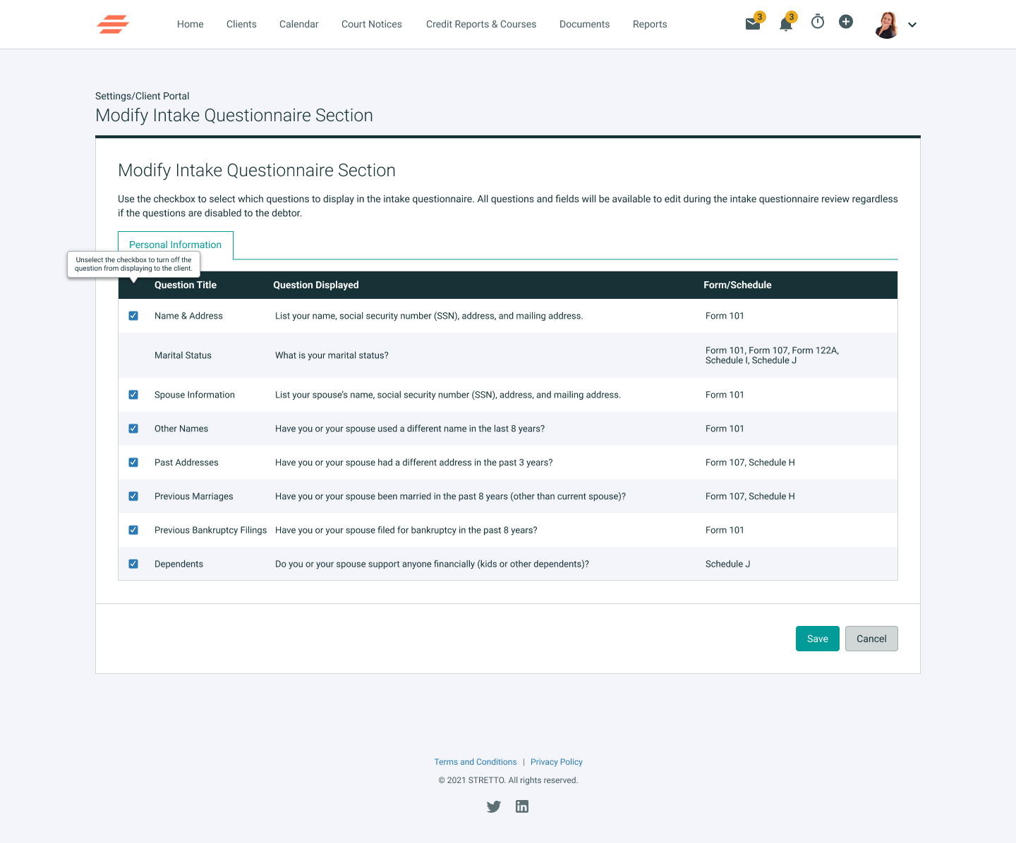 Personal Information - Modify Intake Questionnaire.png