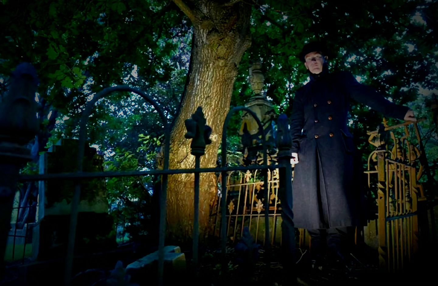 Have you ever wondered about the significance of wrought iron fences &amp; gates in Victorian-era cemeteries? Wrought iron was said to protect the living from the spirit of the deceased. People believed that the ghosts of their dead loved ones could 