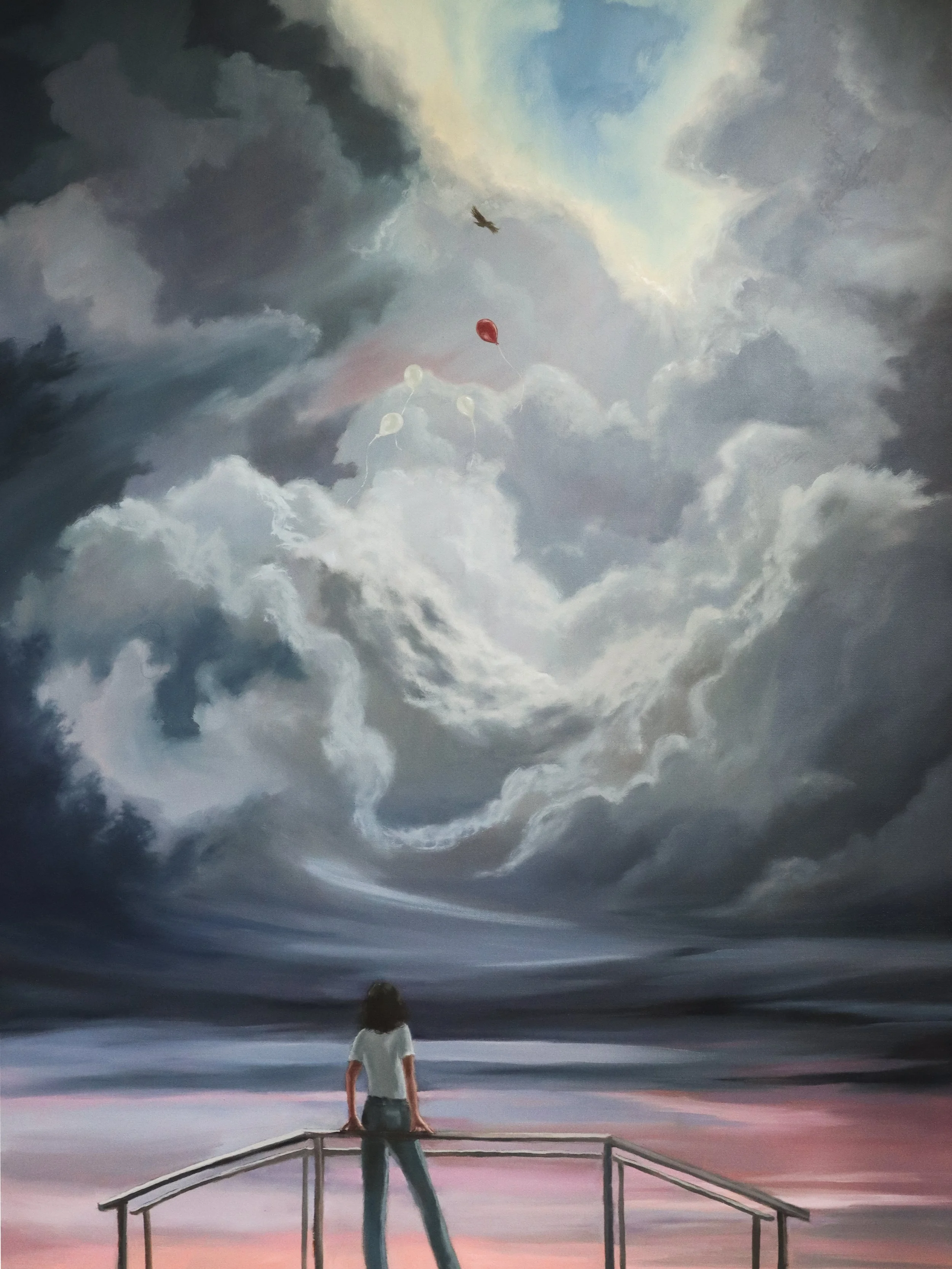 Onward III - 36x48 ORIGINAL Oil Painting