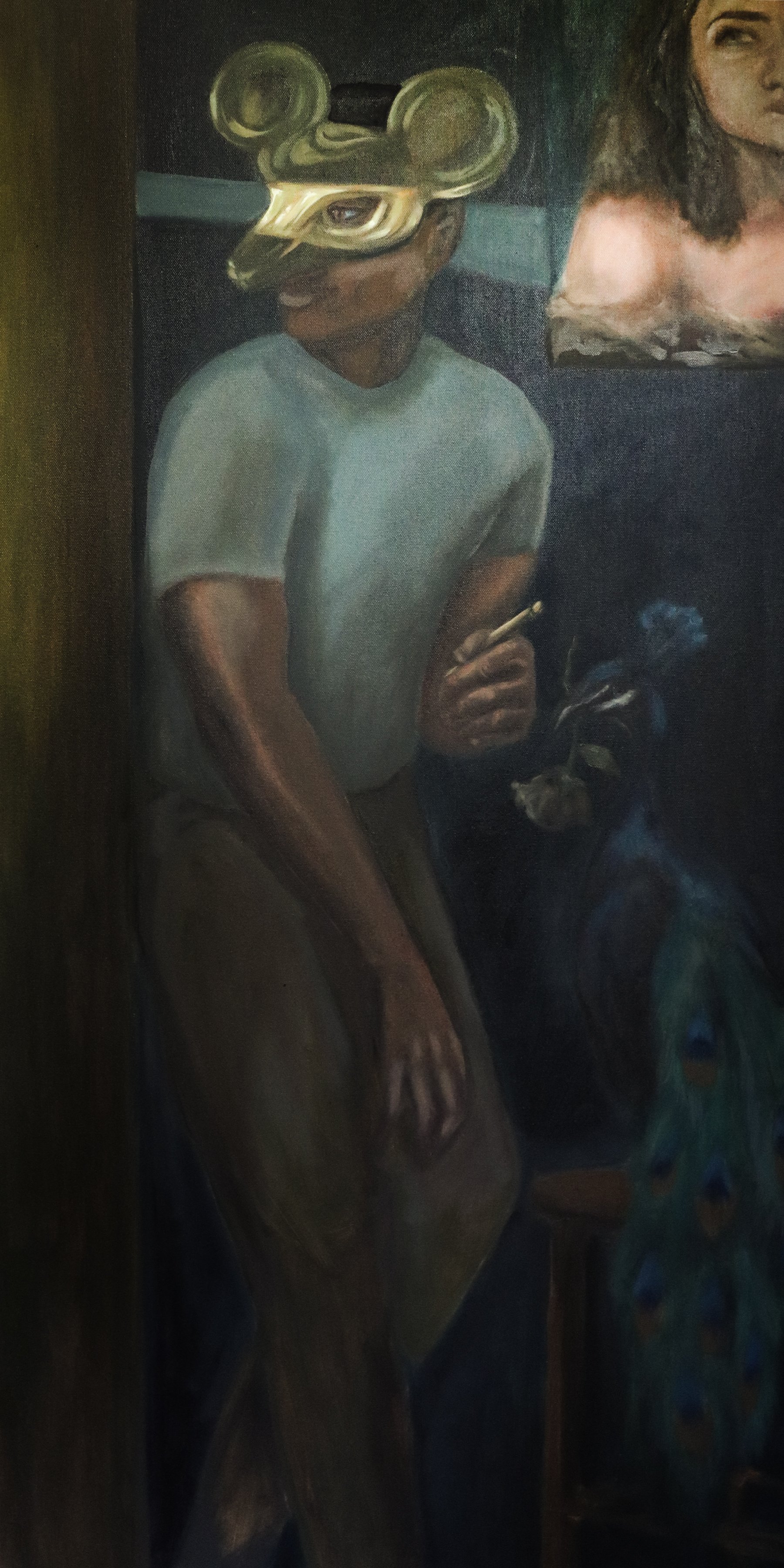 The Passageway - 24x48 ORIGINAL Oil Painting