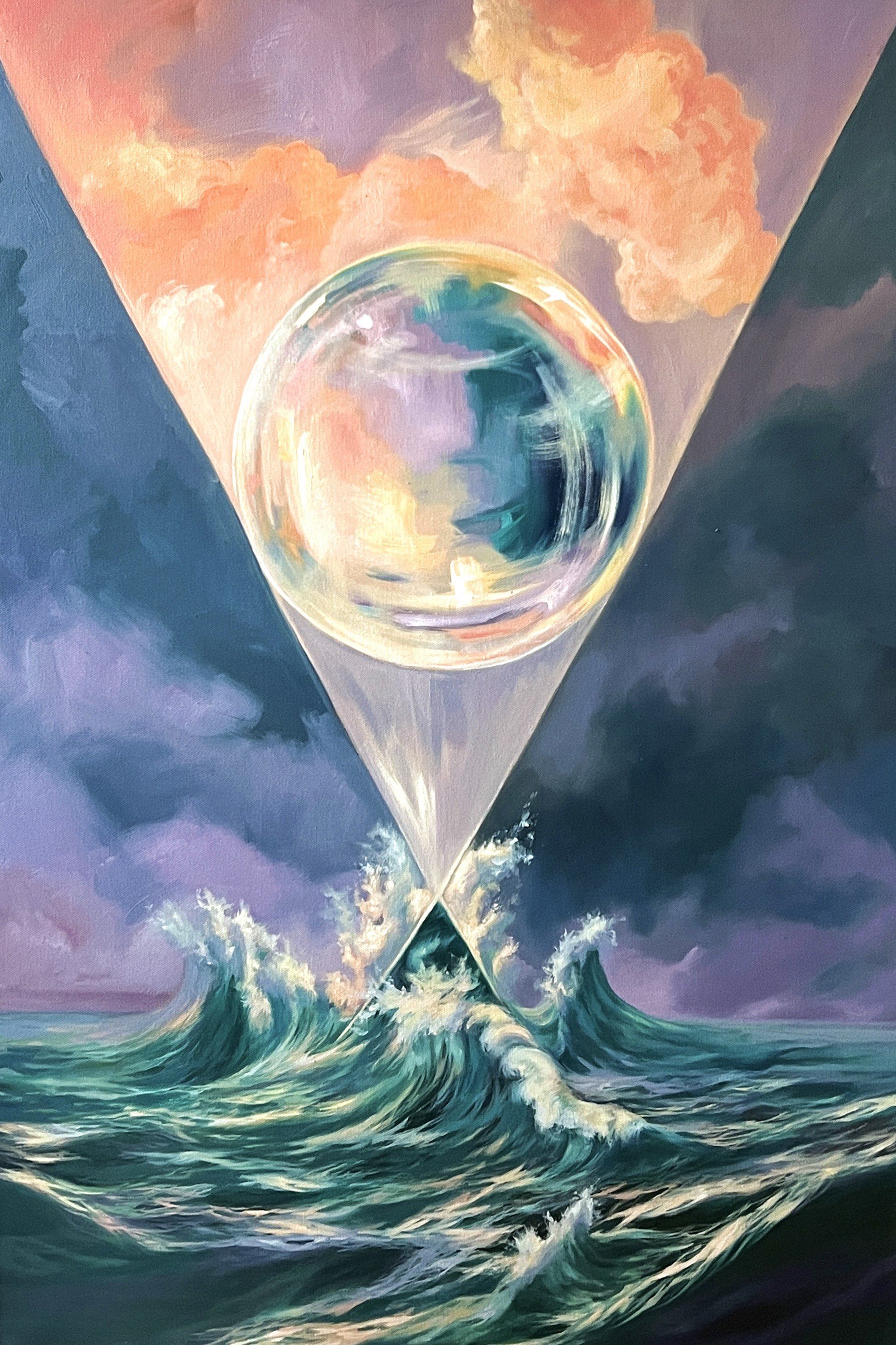 "Living in Make Believe" Original Oil Painting 24x36"