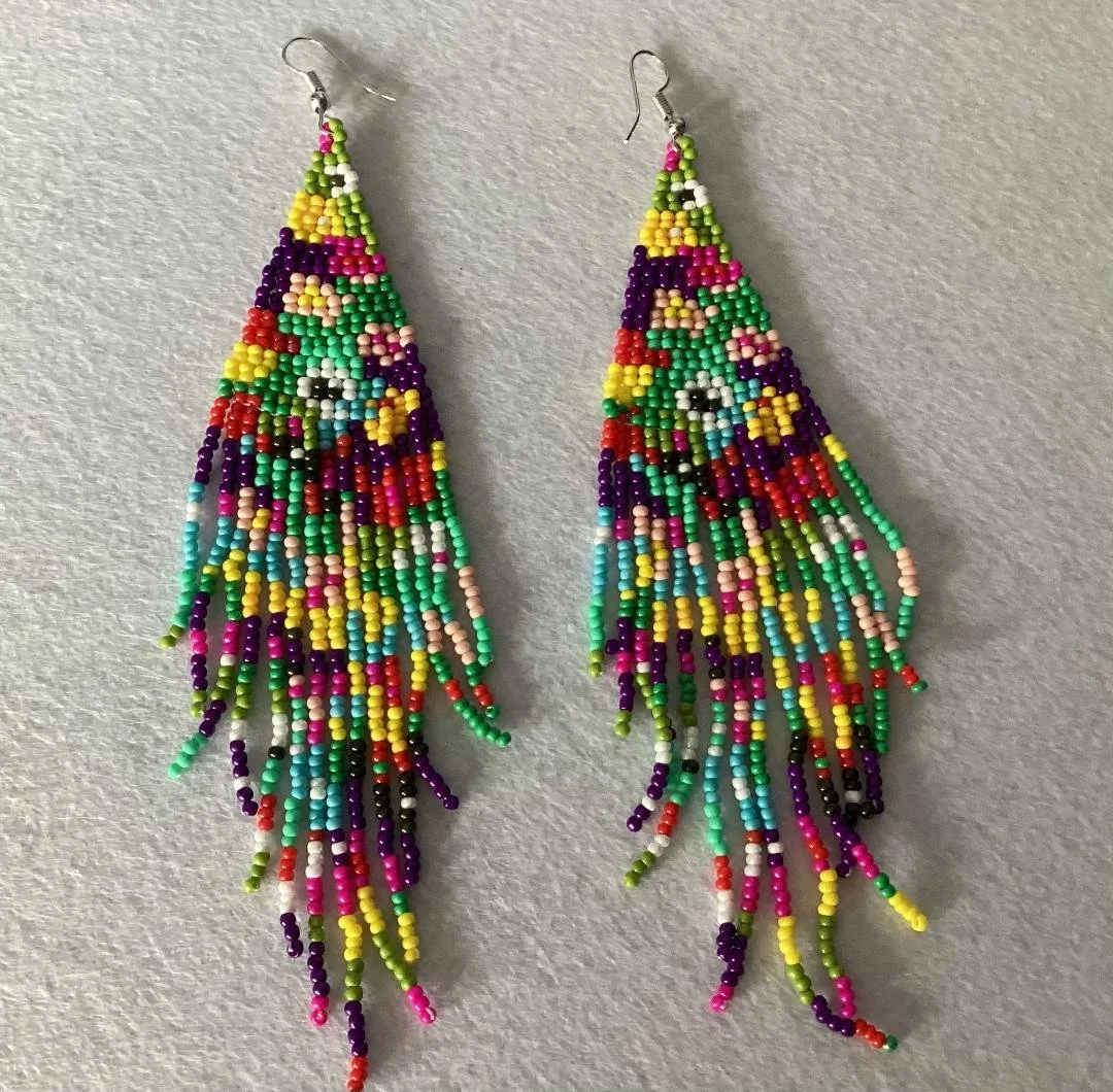 Rainbow Dangle Earrings