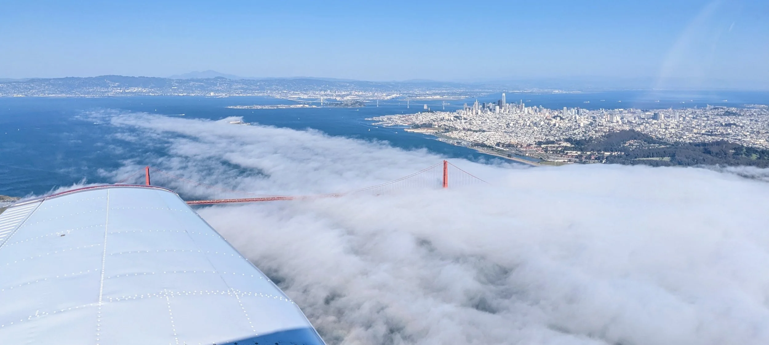 Why we love to fly in the Bay Area