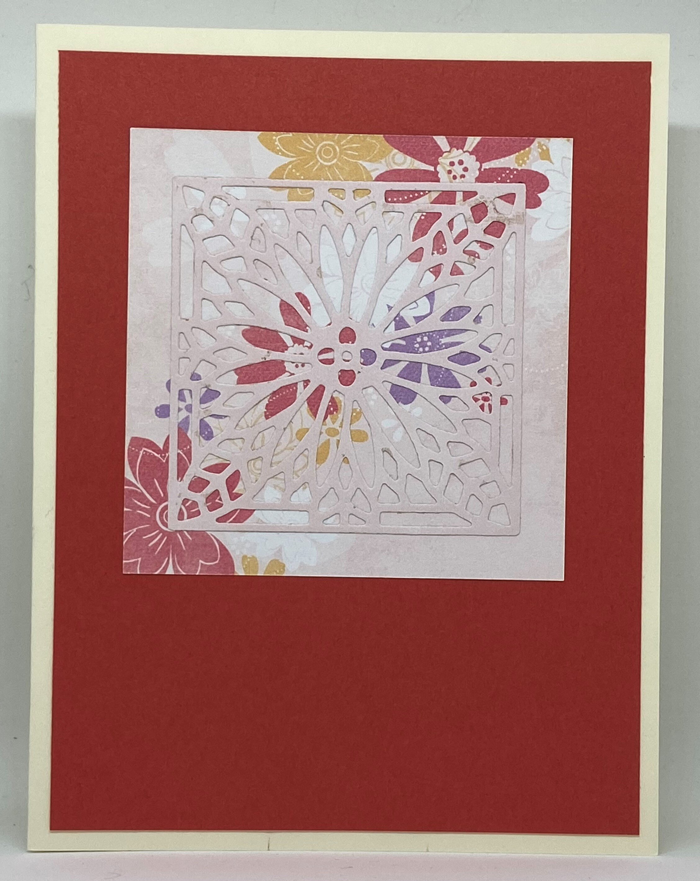 Pink Posies Art Deco Flower