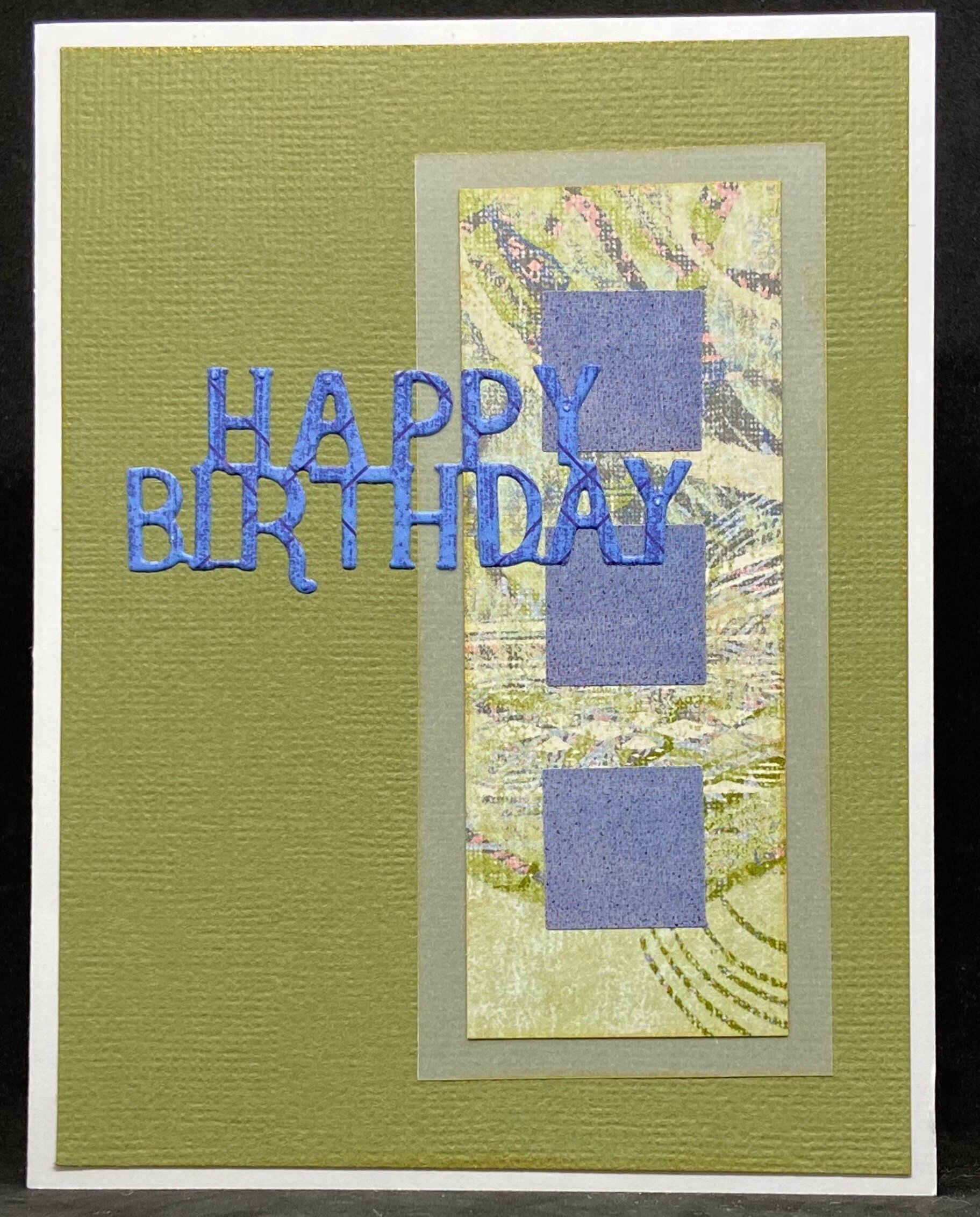 Green &amp; Purple Not Older Just Better Birthday