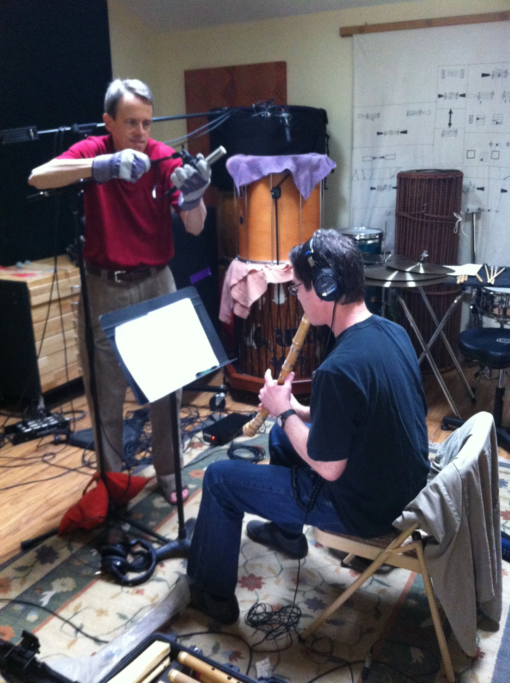 
Recording Session with Chris Bleth  