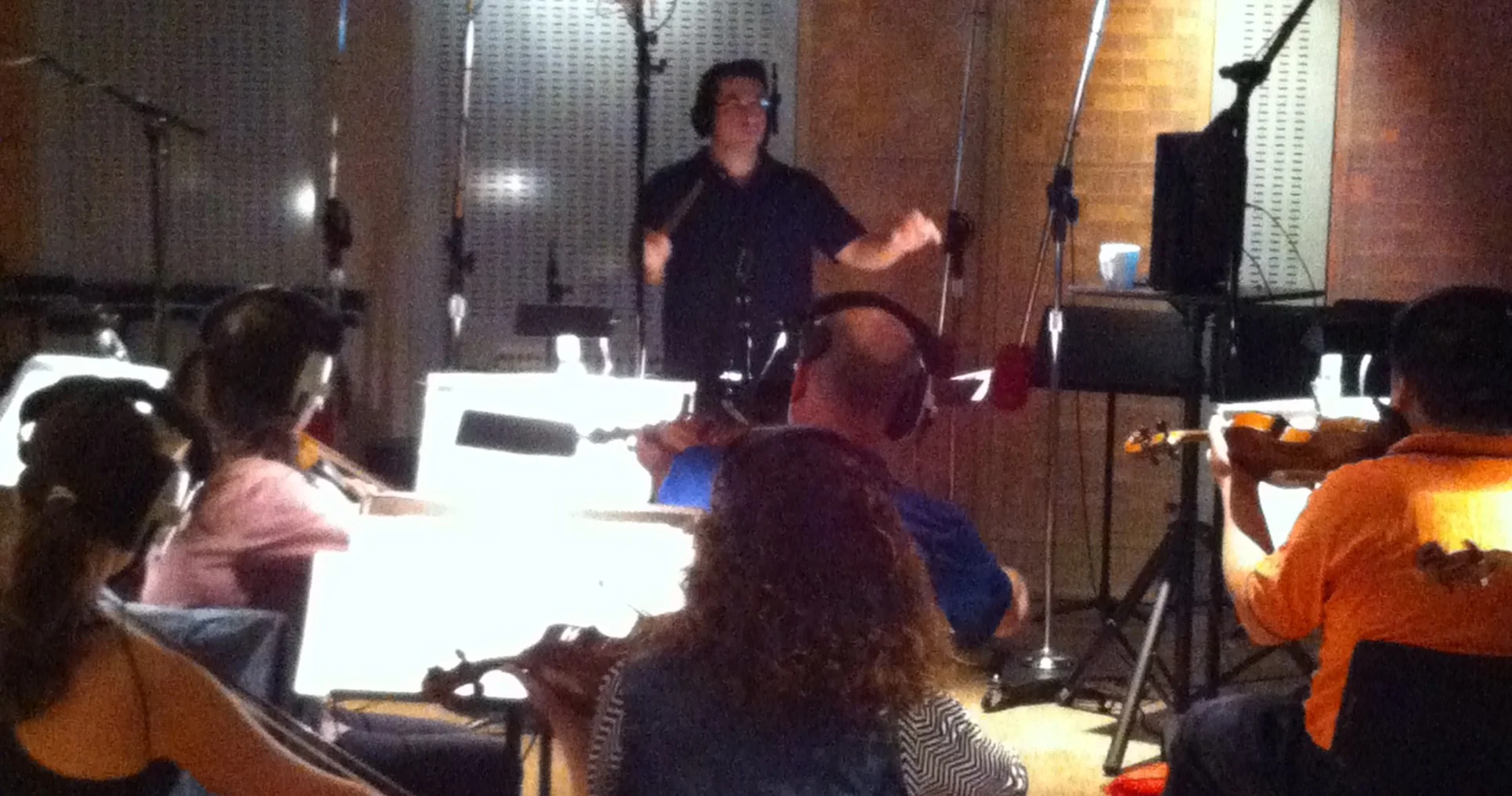 
Recording Live Strings at Firehouse Studios in Pasadena, CA  