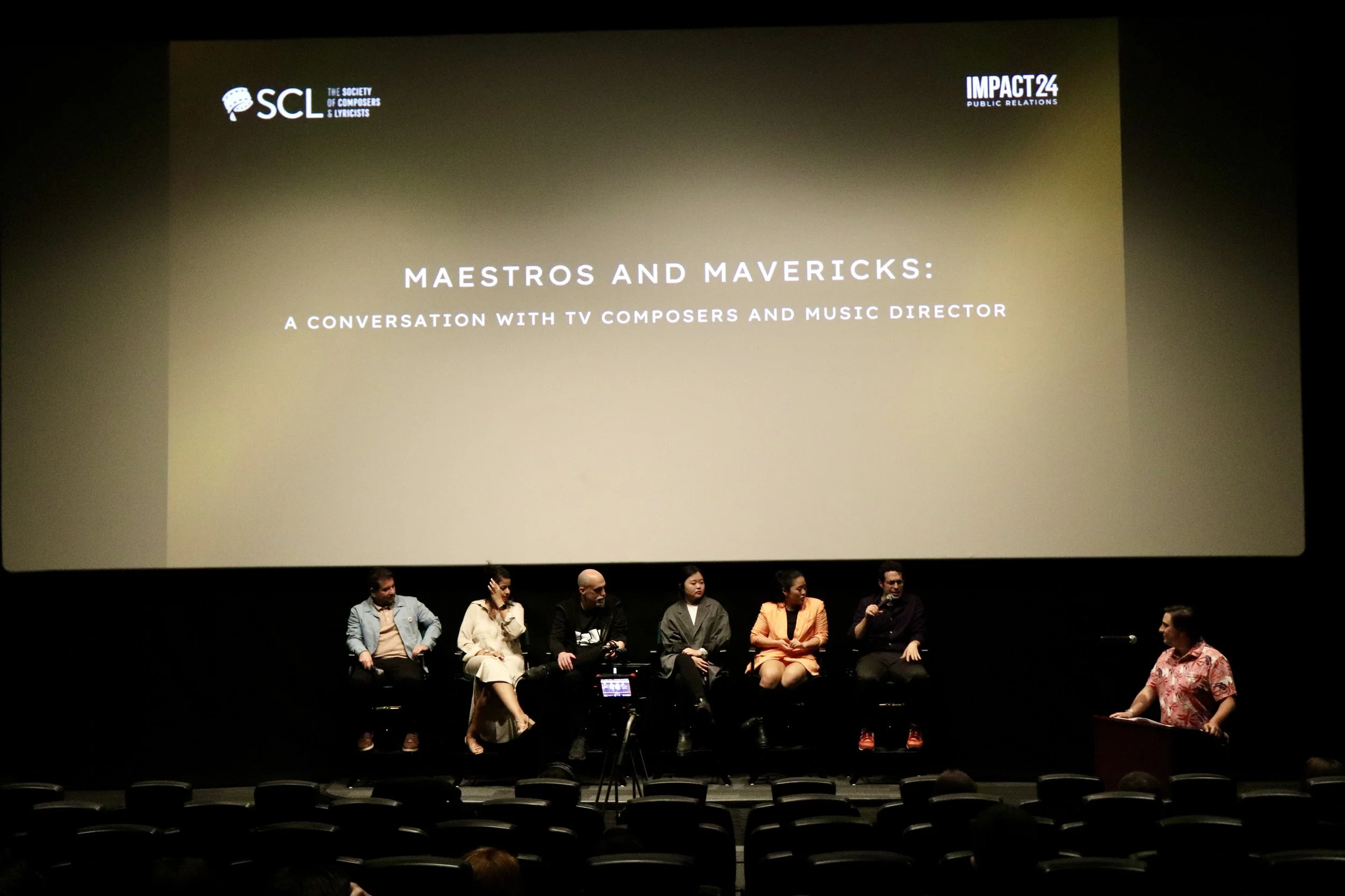 Nicolás H. Repetto, panelist on the Maestros &amp; Mavericks SCL Composer Panel