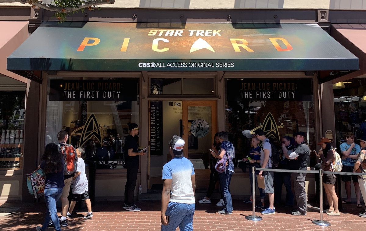 Jean-Luc Picard: The First Duty exhibit, San Diego Comic Con 2019