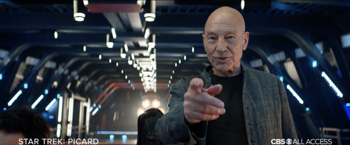 Sir Patrick Stewart as Jean-Luc Picard in Star Trek: Picard