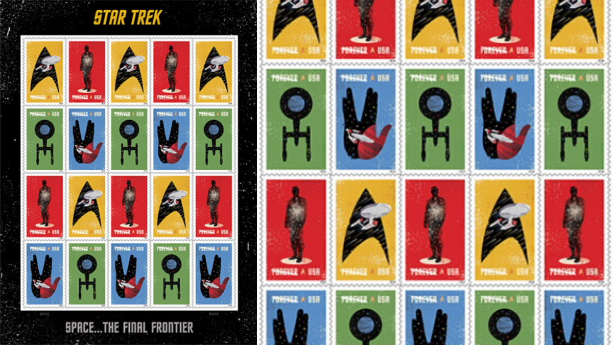 Usps Star Trek Stamps Will Be Discontinued As Of December 30th